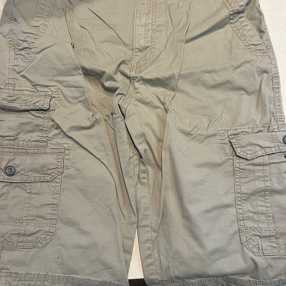 George Beige Casual Shorts